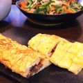 chiecocoa's cooksnap of when they made サンマの蒲焼(缶詰)入りたまご焼き.