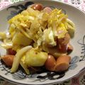 くろねこ2号's cooksnap of when they made じゃが芋と玉ねぎとウインナーの卵炒め.
