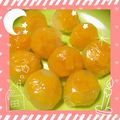 Emiii28's cooksnap of when they made 簡単☆子供と一緒に☆フルーツゼリー茶巾.