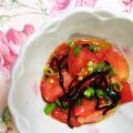 あざらしの赤ちゃん's cooksnap of when they made 簡単美味しい☆トマトの塩こんぶ和え♪.