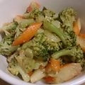Munyako's cooksnap of when they made ブロッコリーのオイマヨ炒め.
