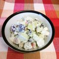 龍青空ママ's cooksnap of when they made さつま芋とお豆のコロコロサラダ.