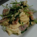 はるたい511's cooksnap of when they made 豆苗とベーコンの卵炒め.