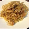 peilian's cooksnap of when they made 簡単♪残り物キムチとささみのパスタ.