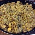 peilian's cooksnap of when they made 簡単おいしい！キムチ炒飯.
