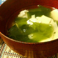 kamu蔵's cooksnap of when they made 卵白と水菜のすまし汁★残り物で.