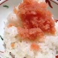 銀シャリひよこ's cooksnap of when they made 旨～い☆ホカホカご飯に明太子とゴマ油だけ.