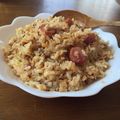 euph9231's cooksnap of when they made チーズチャーハン.