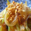 mayu416's cooksnap of when they made 葱と大根の皮のキンピラ風.
