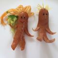 ラムチェリー's cooksnap of when they made 髪の生えたソーセー人②♡♡カップル♡♡.