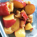 クックAHSOGE☆'s cooksnap of when they made 炊飯器で。さつまいもとリンゴの重ね煮.