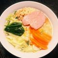 はるシェフ's cooksnap of when they made お鍋ひとつで塩野菜らーめん.