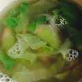 あこ♪あき's cooksnap of when they made 爽やか～なレタスと椎茸のスープ.