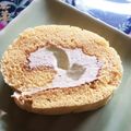 juillet27's cooksnap of when they made ふんわり♪しっとりシフォンのロールケーキ.