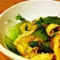 くまのーり's cooksnap of when they made 簡単！つゆで♡チンゲン菜と油揚げの炒め煮.