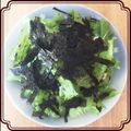 K0A9O0R8U♪'s cooksnap of when they made レタスと海苔だけ～簡単サラダ.