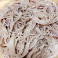 ゆらら・K's cooksnap of when they made レンジで生パスタ？簡単クリームパスタ.