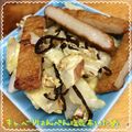 まゆちゃろ's cooksnap of when they made 塩昆布で☆キャベツとはんぺんの塩昆布炒め.