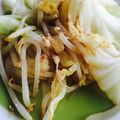 ✳︎まあお✳︎'s cooksnap of when they made キャベツともやしの胡麻酢炒め✾.