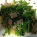 ＊ホヌ＊'s cooksnap of when they made ほうれん草とベーコンのニンニク炒め.