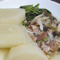 mokko's cooksnap of when they made コンソメで大根ほっこり煮.