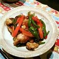 nammy's cooksnap of when they made 鶏肉とピーマンのピリ辛オイスター炒め.