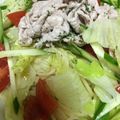 305☆'s cooksnap of when they made ニンニク入りサラダパスタ.