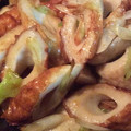 0118うえよこ's cooksnap of when they made ちくわのネギ炒め.