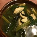 aile0812's cooksnap of when they made 空芯菜と春雨のスープ.