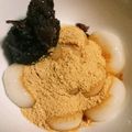 pamunao's cooksnap of when they made おやつに☆白玉だんごの黒蜜きな粉かけ.
