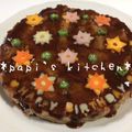 papikun's cooksnap of when they made 星の花　☆キャラ弁の飾り☆.