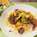ママうさこ's cooksnap of when they made 旨みがたっぷり☆辛くない素麺のピビン麺.