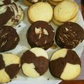 ゆけちゃめがね's cooksnap of when they made 米粉を使ったアイスボックスクッキー.