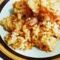 あさここなっつ's cooksnap of when they made 炊飯器で☆チキンライス.