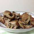 しろてるぼん's cooksnap of when they made 簡単☆舞茸の肉巻き☆.