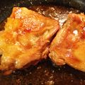 ゆきさく♪'s cooksnap of when they made 子供に人気♪鶏もも肉の胡麻照り焼き.