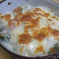 なつあつママ's cooksnap of when they made かぶとベーコンの♪クリーミーグラタン♪.