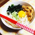 ポメラニアンもち子's cooksnap of when they made 油あげがふっくら美味しいきつねうどん.