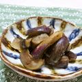 赤い電話's cooksnap of when they made なすのからし醤油漬け.