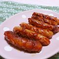赤い電話's cooksnap of when they made ピリ辛ソーセージ炒め.
