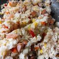 パパの手料理☆'s cooksnap of when they made ピラフ風シーフードチャーハン.