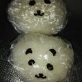 そらはる☆'s cooksnap of when they made パンダちゃん＠簡単キャラ弁.