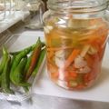 yuhima's cooksnap of when they made 万能★青とうがらしとにんにくの酢漬け.