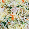 emily1022's cooksnap of when they made 豚バラと青梗菜の塩焼きそば.