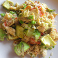 ノン王子's cooksnap of when they made アボカドと卵の炒め物.