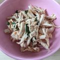 みゃーちゃん611's cooksnap of when they made さっぱり☆鶏むね肉と三つ葉の梅干和え.