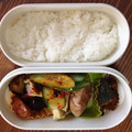 クックYZLZFY☆'s cooksnap of when they made 茄子とソーセージの甘辛炒め.