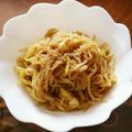 ﾗｯｾﾙ2000's cooksnap of when they made しらたきのポン酢カレー炒め〜♪.