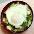 ＊なみへい＊'s cooksnap of when they made ☆小松菜&卵&しめじ&春雨中華スープ☆.