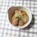 アタックひめちゃん's cooksnap of when they made 鶏団子と白菜の煮物.